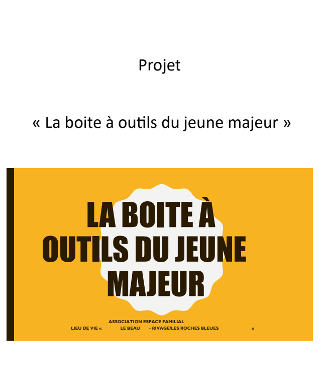 Projet Boite à Outils